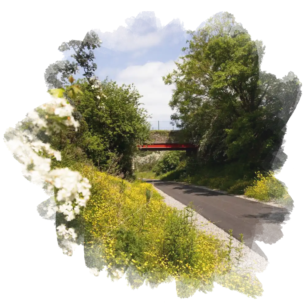 South East Greenway trail near Glenmore