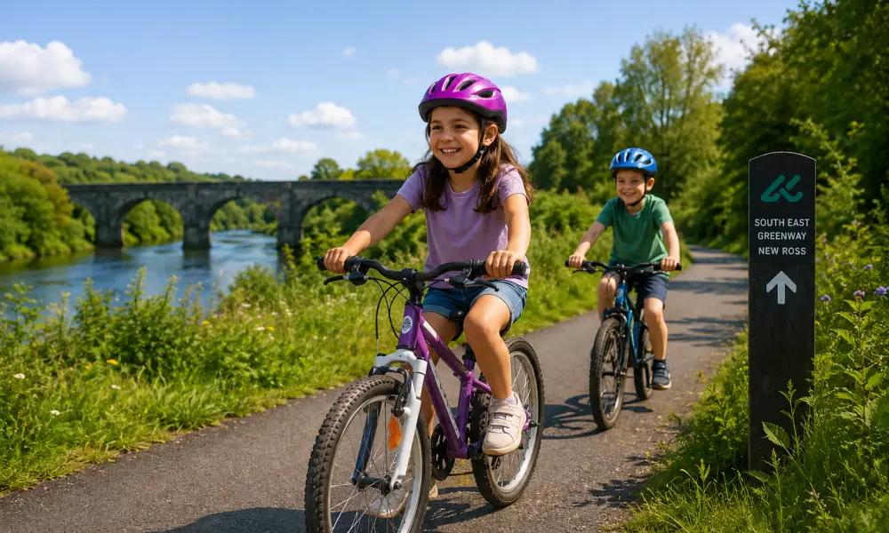 School Tour & group cycling with South East Greenway